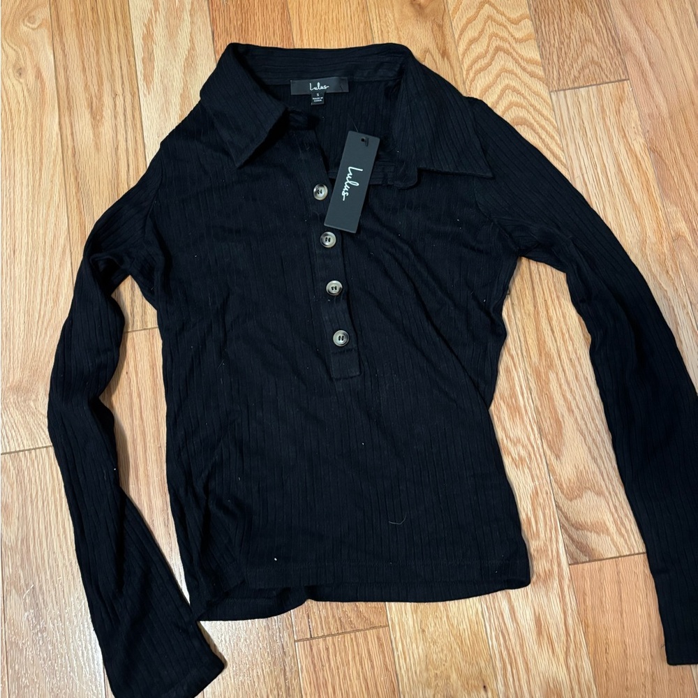 Lulus black long sleeve
